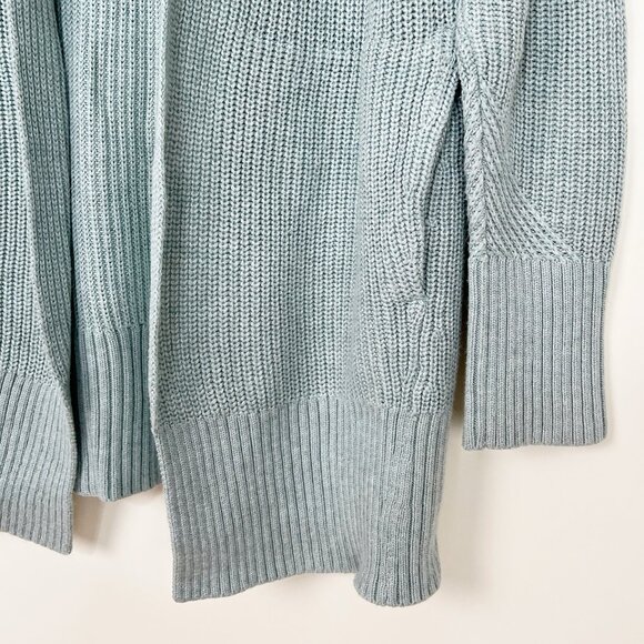 Lululemon Cashmere Knit Wrap Cardigan Sweater Relaxed Fit Open Oversized Long - Picture 7 of 12